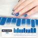 Imported Material 3D Nail Stickers Stickers w/ Solid Color or Glitter Gradient Ramp 22 Nails