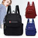 Nylon waterproof backpack for women leisure travel daypack