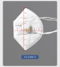 KN95 Disposable respiratory face mask with valve