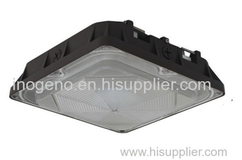 UL DLC approved 45W/80W LED canopy lights for gas station and parking
