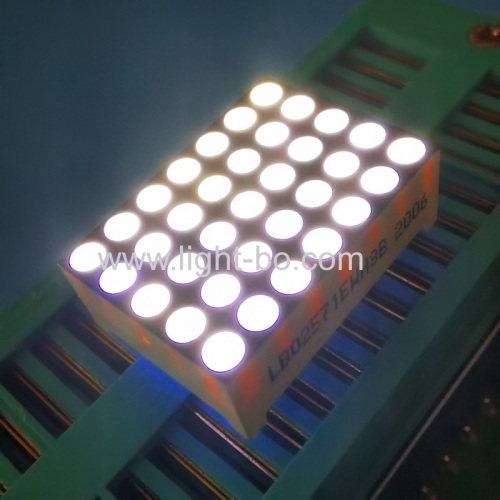 Ultra white 0.7 5 x 7 Dot Matrix LED Display Row cathode column anode for elevator