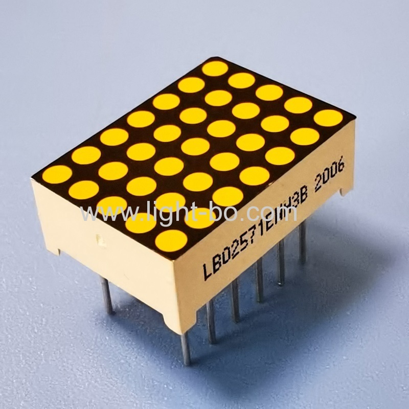 ultraweiße 0,7 "5 x 7 Punktmatrix-LED-Anzeigereihenkathodensäulenanode für Aufzüge