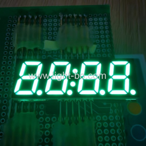 reine grüne 0,56 Zoll 4-stellige SMD-LED-Anzeige gemeinsame Kathode für digitale Timer-Anzeige