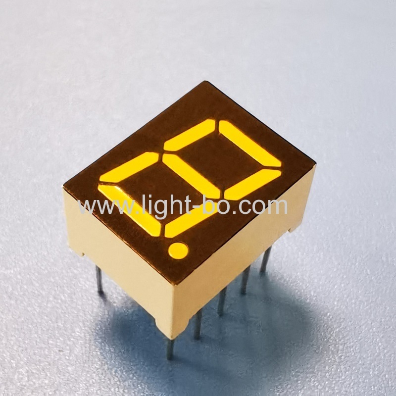 ultra helle weiße einstellige 0,39 "gemeinsame Kathode 7-Segment-LED-Anzeige für Instrumententafel