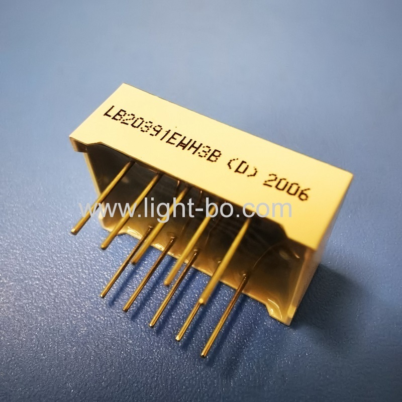 Ultraweiße zweistellige 7-Segment-LED-Anzeige mit 0,39 Zoll LED-Anzeige für die Instrumententafel