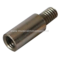 ROUND THREADED SHAFT MUSIC BOX WINDING KEY EXTENDER