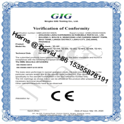 CE Certificate