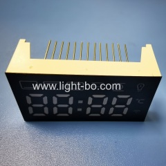 Ultra Red customized 4 Digit 7 Segment LED Display for mini oven timer control