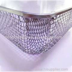 Stainless Steel Stamping Wire Mesh Medical Disinfection Basket