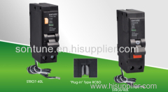Plug-in type RCBO series Leakage current Circuit Breaker 1P+N 6KA