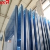 China factory 11.52 mm ford blue tinted laminated glass safety toughened color laminated glass