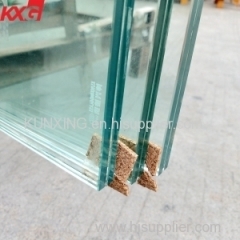 China wholesale price 13.52mm SGP tempered laminated glass 6mm +1.52mm clear SGP+6mm factory safety toughened glass