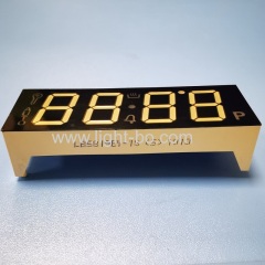 Ultra bright Amber 4 Digit 7 Segment LED Display for Oven Timer Controller
