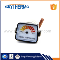 plastic square pressure theory boiler remote reading thermometer with capillary tube