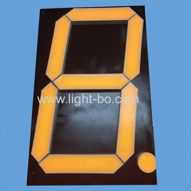 ультра яркий желтый 16-дюймовый большой 7-сегментный светодиодный дисплей для цифрового индикатора обратного отсчета