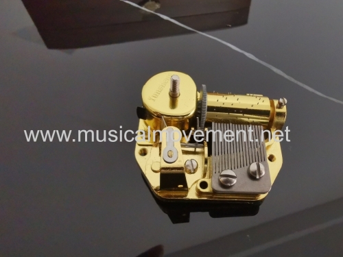 Customized Winding shaft and Connecting Shafts Deluxe18 Note Musical Box Mechanism