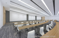 Acoustic Fiberglass Ceiling Tile Sound Absorbing Ceiling Panels