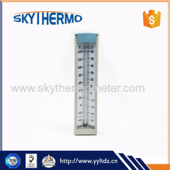 V line glass rod plastic case water fever temperature boat thermometer