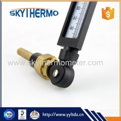 Light Weight Best price list v-shaped industrial glass thermometer