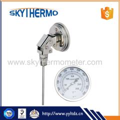 stainless steel Industrial universal bimetal Thermometer