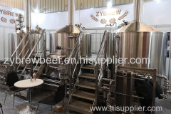 Traditional Three Vessel Brewhouse