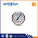 back connecting ss 304 hot water dial bimetal industrial usage thermometer