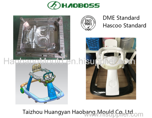 OEM good price plastic baby walker mould supplier