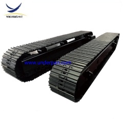 6 ton cane harvester rubber track undercarriage