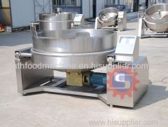 Oil jacketed kettle with mixer Oil cooking kettle for sale Oil cooking kettle manufacturer