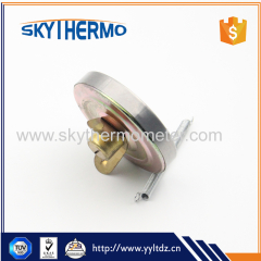 high low temperature gauge bimetal temperature gauge stainless steel water pipe thermometer