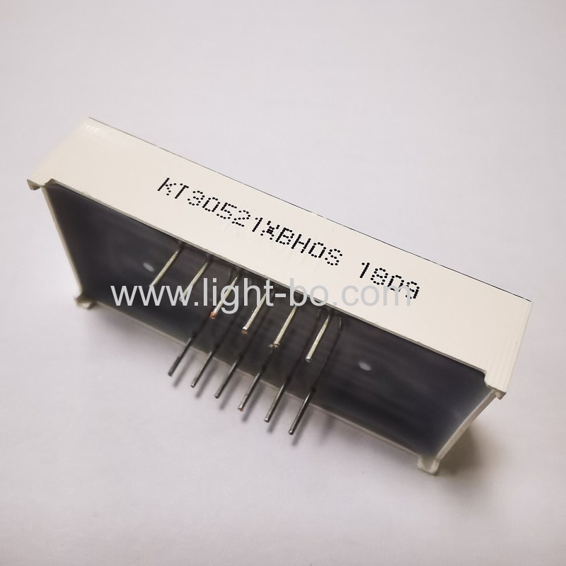 شاشة عرض LED زرقاء فائقة 0.52 بوصة ثلاثية الأرقام ذات الأنود المشترك 7 قطاعات للتحكم في درجة الحرارة