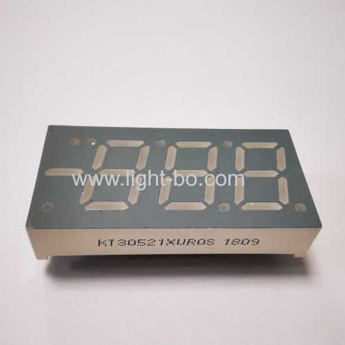 Customized Ultra bright red Triple digit 7 segment led display common anode for temperature control