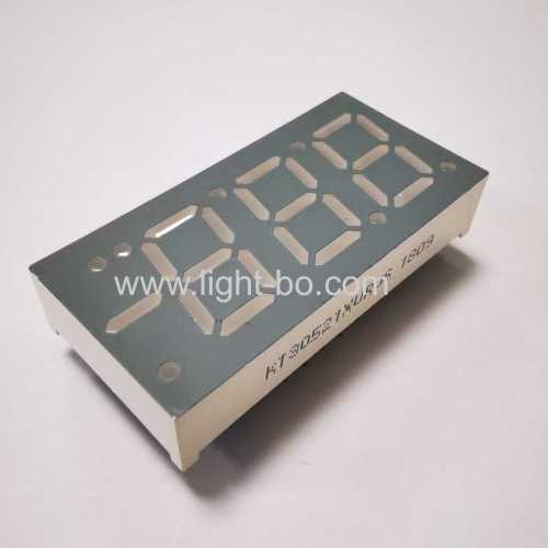 Customized Ultra bright red Triple digit 7 segment led display common anode for temperature control