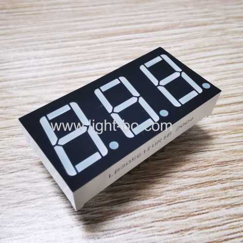 Ultra bright Red Triple Digit 0.56 Common Anode 7 Segment LED Display for Instrument Panel