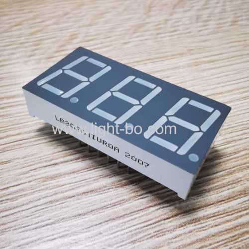 0.56 Triple Digit 7 Segment LED Display Common Anode Ultra bright Red For Temperature Control