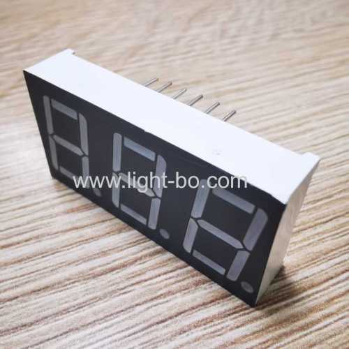 0.56 Triple Digit 7 Segment LED Display Common Anode Ultra bright Red For Temperature Control