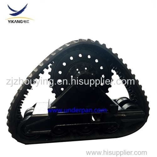 6 tons agricultural machinery rubber track undercarriage for triangle farm tractor