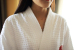 Bathrobe suppliers hotel white waffle women robes wholesale