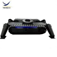 Underwater robot steel track undercarriage for customized products