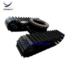 6 ton cane harvester rubber track undercarriage