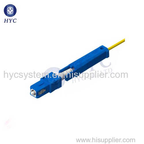 Secure Keyed SC Fiber Optic connector