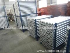 Construction cuplock scaffolding system