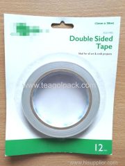 12mmx20M Double Sided Tissue Tape White