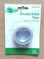 25mmx5M Double Sided Tissue Tape White