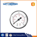 Plastic back type dial manometer differential Bourdon Tube Pressure Gauge Manometer