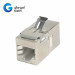 RJ45 STP CAT.5E OR CAT6 INLINE COUPLER INLINE FEMALE KEYSTONE JACK