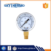 Hydraulic Pressure Gauge Mini Pressure Measuring Instruments Fine Dial Manometer Double Scale Air Compressor Meter