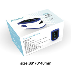 AIQURA original AD805 Blood Oxygen Saturation Fingertip Clip Pulse Oximeter de pulso Testing Device