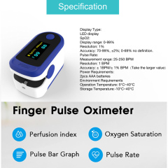 AIQURA original AD805 Blood Oxygen Saturation Fingertip Clip Pulse Oximeter de pulso Testing Device