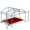 Concert event rental lighting sound screen truss event aluminum square stage truss system